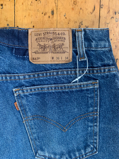 33x33 90s Levi's Orange Tab 517