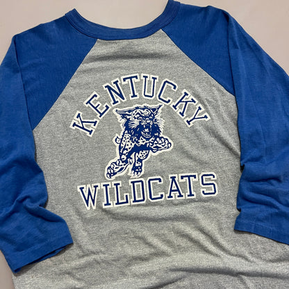 XL 80s Kentucky Wildcats Raglan