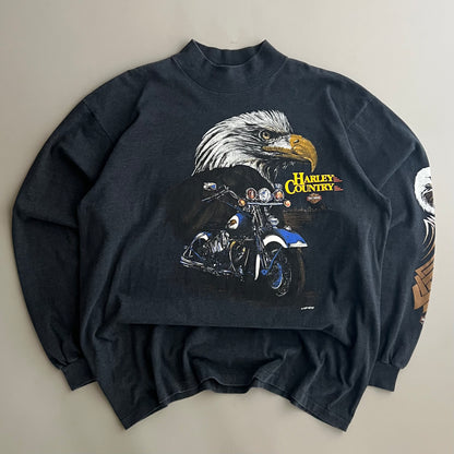 XL 90s Harley Davidson Country Longsleeve T-shirt