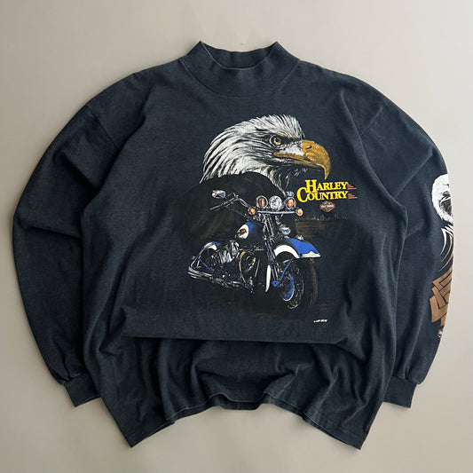 XL 90s Harley Davidson Country Longsleeve T-shirt