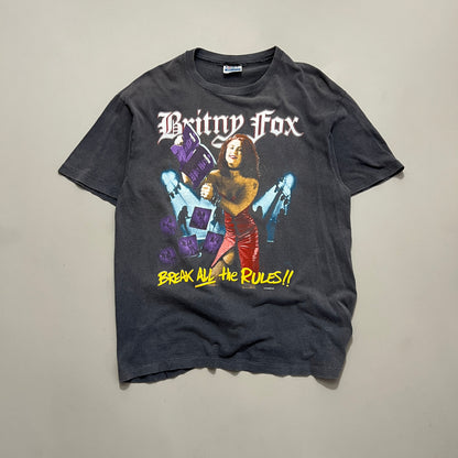 XL 1989 Britny Fox Break All The Rules T-Shirt
