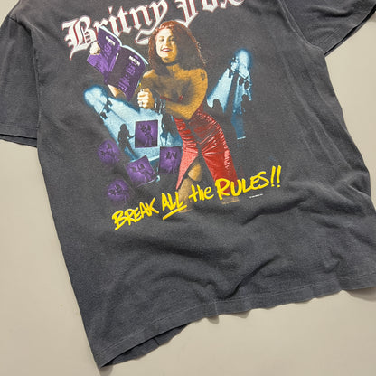 XL 1989 Britny Fox Break All The Rules T-Shirt