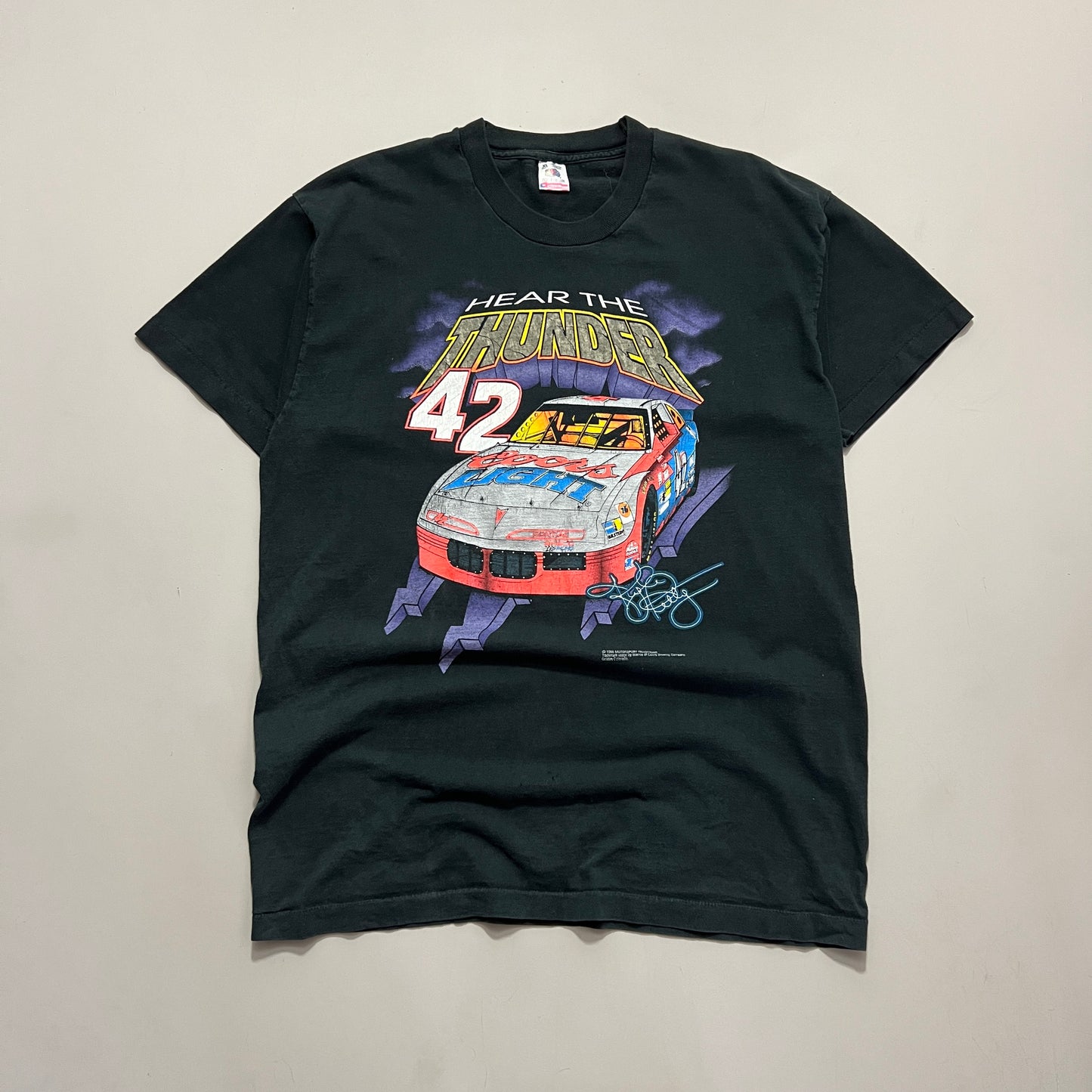XL 1995 Kyle Petty Hear The Thunder Racing T-Shirt