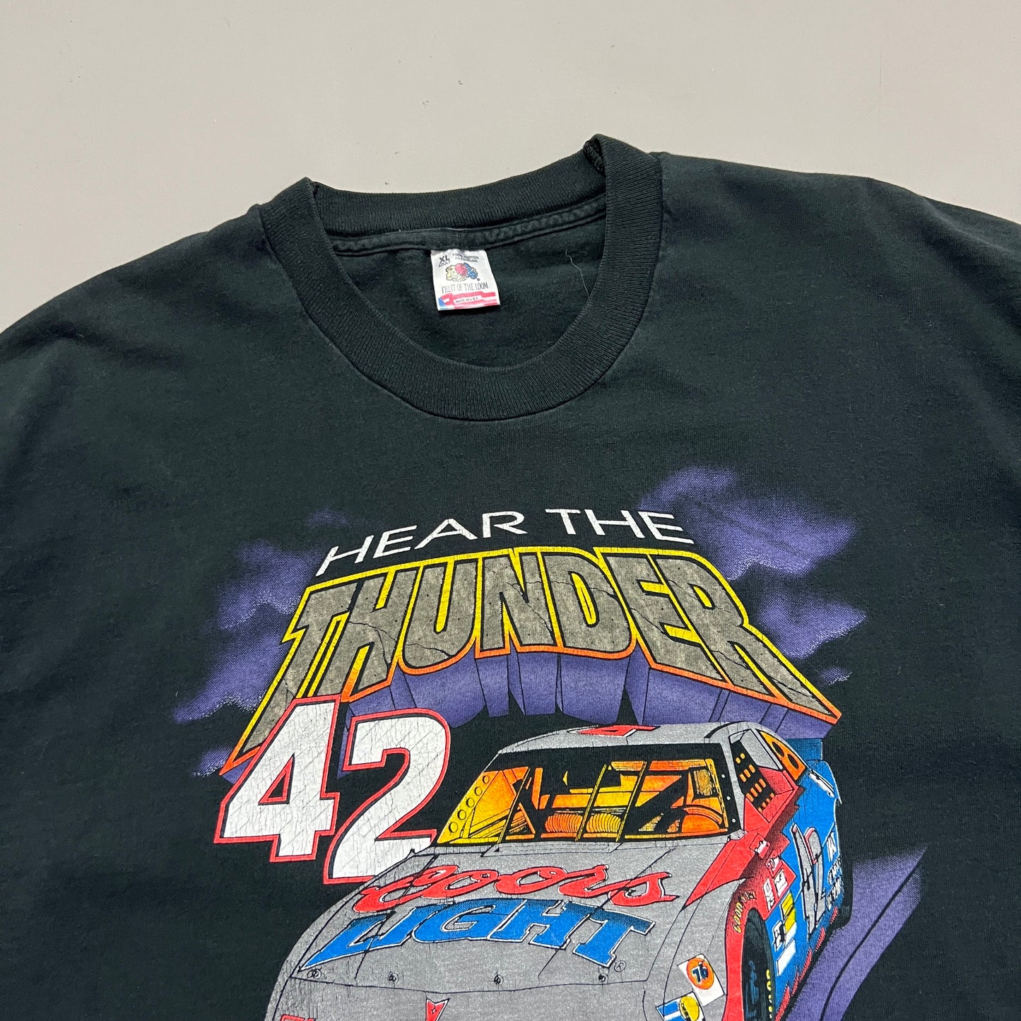 XL 1995 Kyle Petty Hear The Thunder Racing T-Shirt
