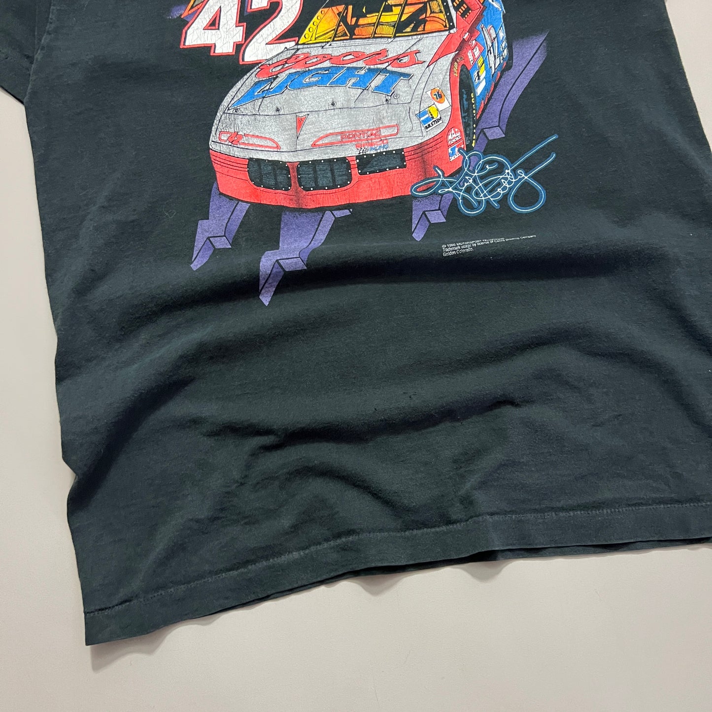 XL 1995 Kyle Petty Hear The Thunder Racing T-Shirt