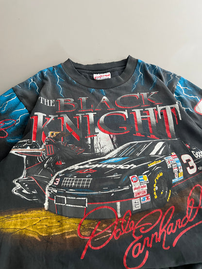 Large 90s Dale Earnhardt The Black Knight T-shirt