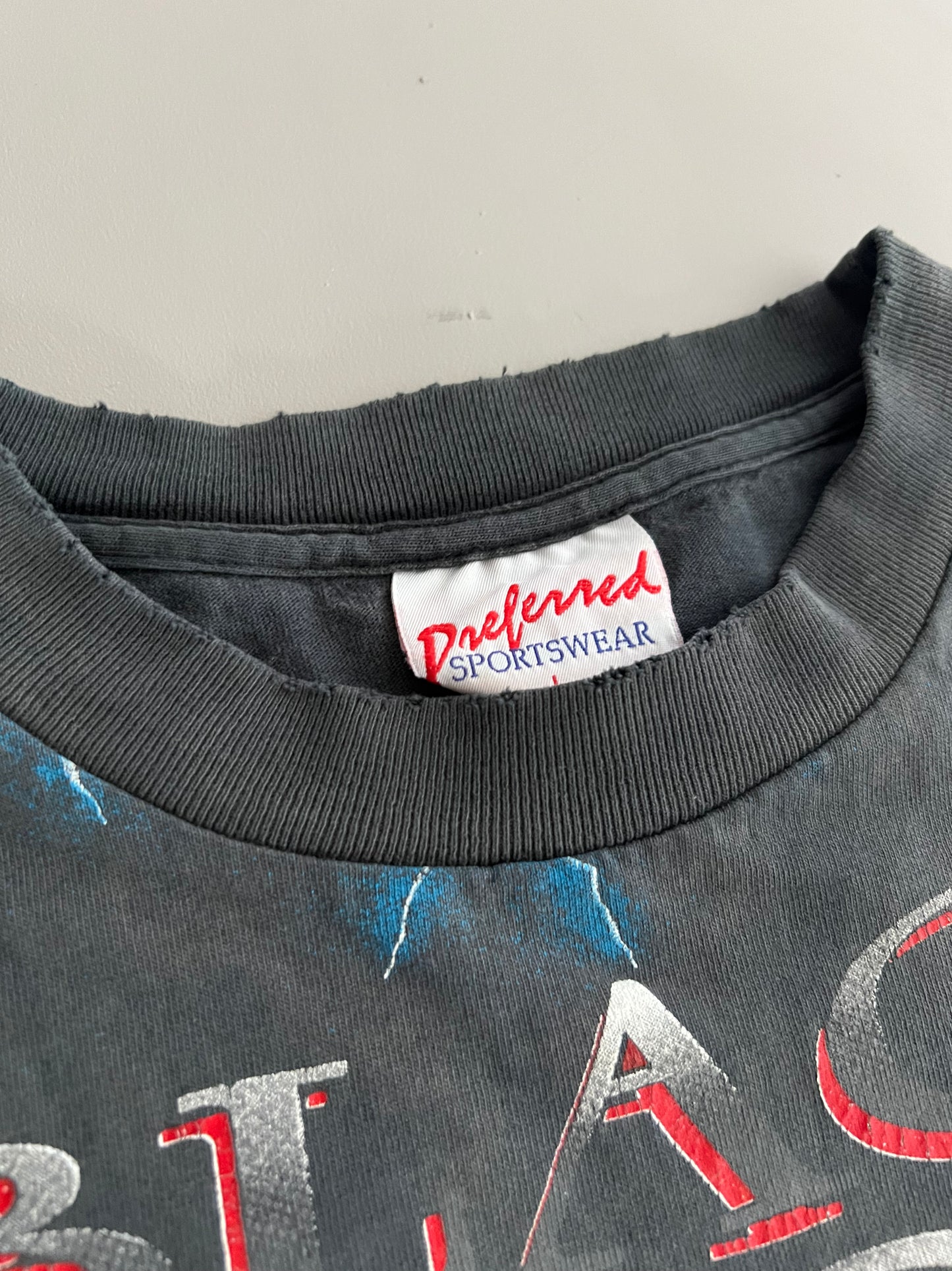 Large 90s Dale Earnhardt The Black Knight T-shirt