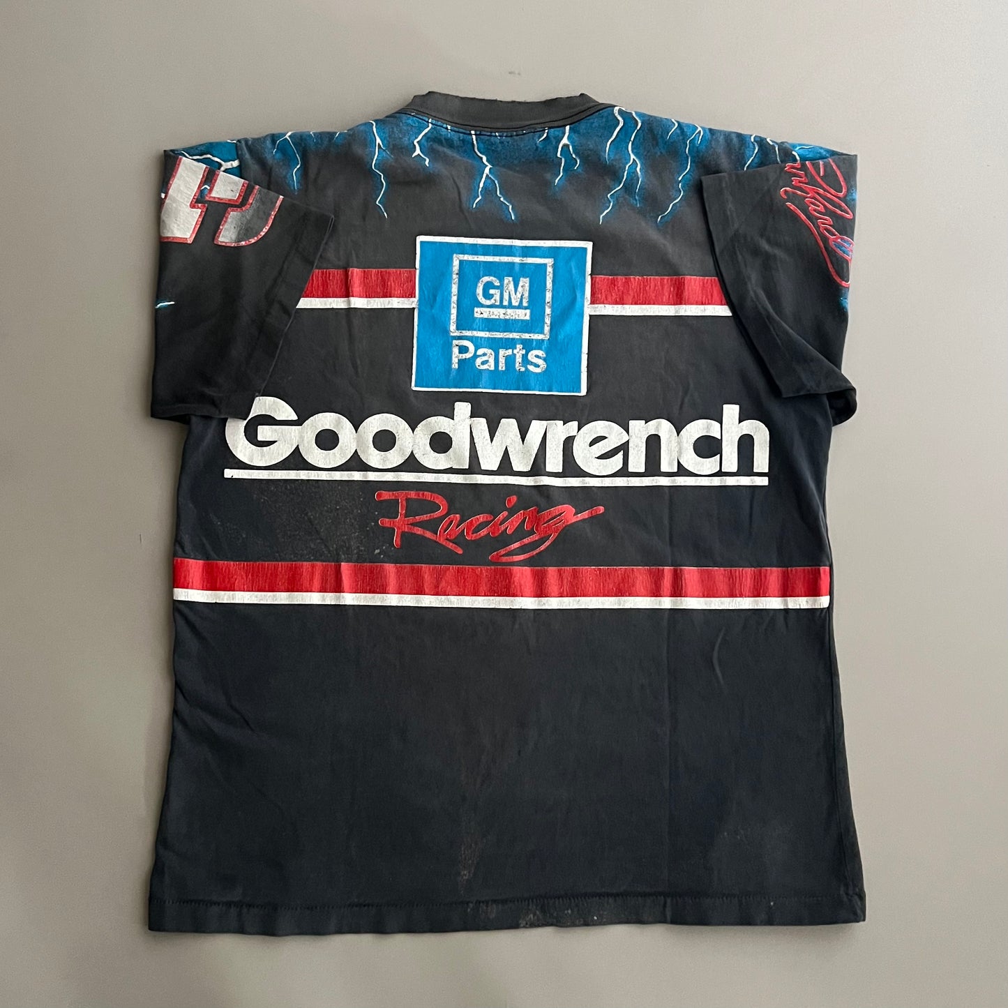 Large 90s Dale Earnhardt The Black Knight T-shirt