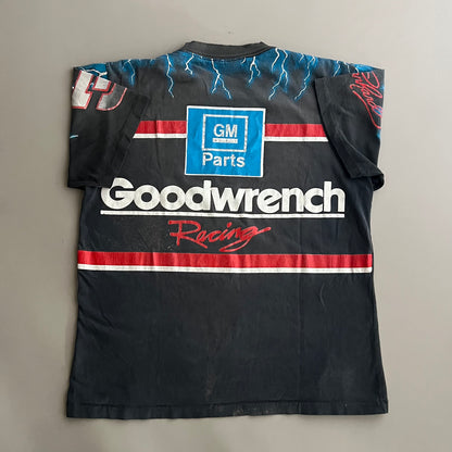 Large 90s Dale Earnhardt The Black Knight T-shirt
