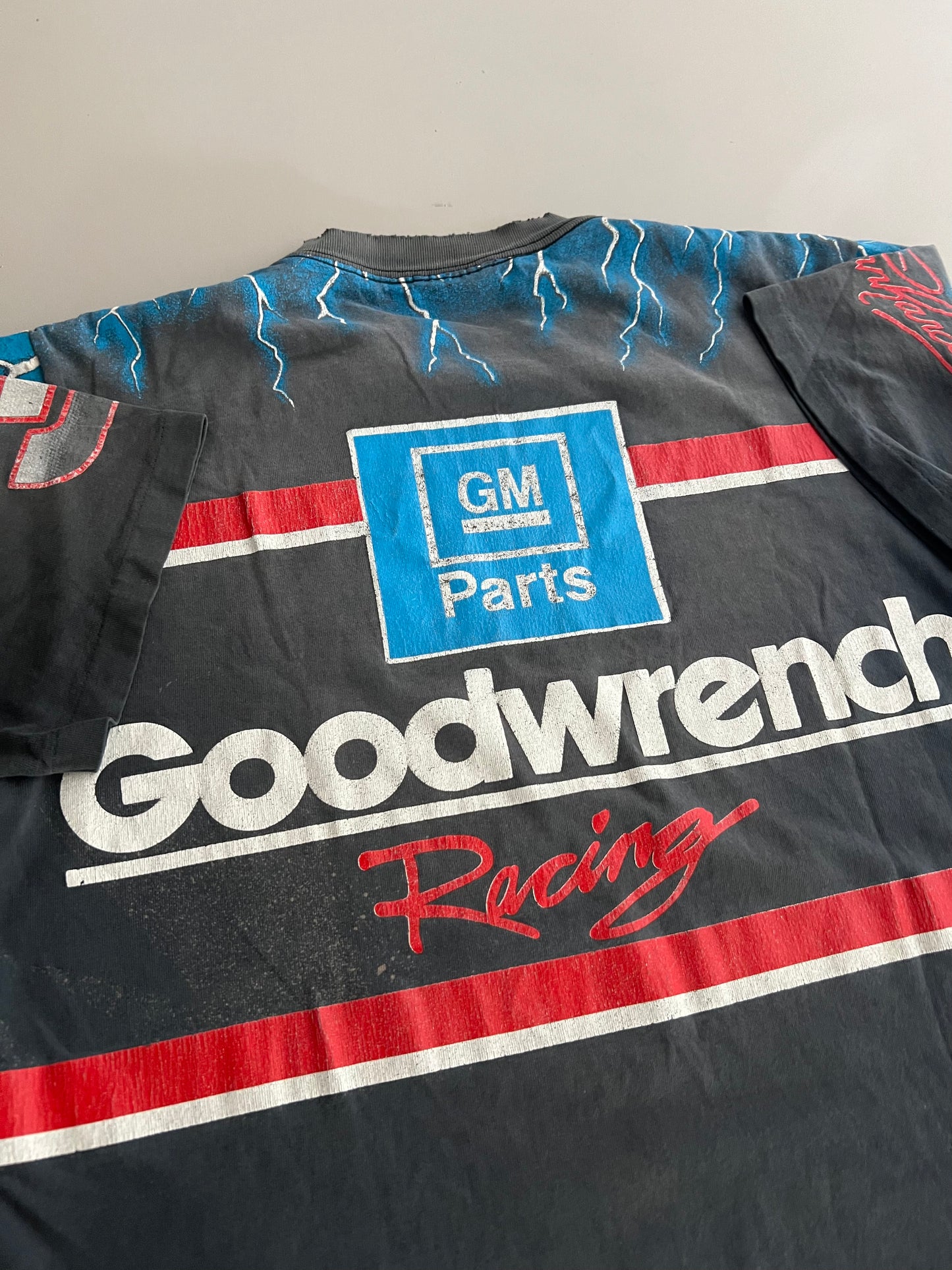 Large 90s Dale Earnhardt The Black Knight T-shirt