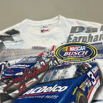 1999 Dale Earnhardt Jr. NASCAR Busch Series Champion All Over Print T-Shirt