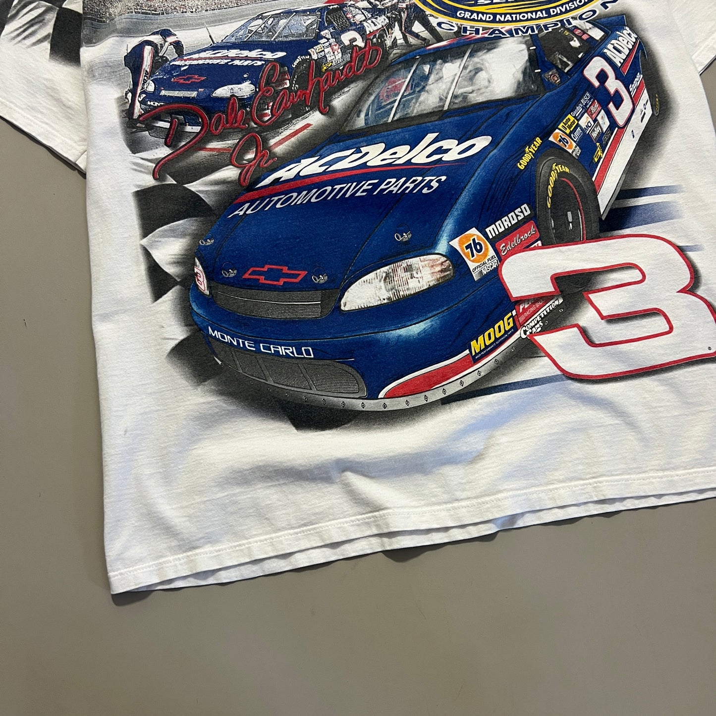 1999 Dale Earnhardt Jr. NASCAR Busch Series Champion All Over Print T-Shirt