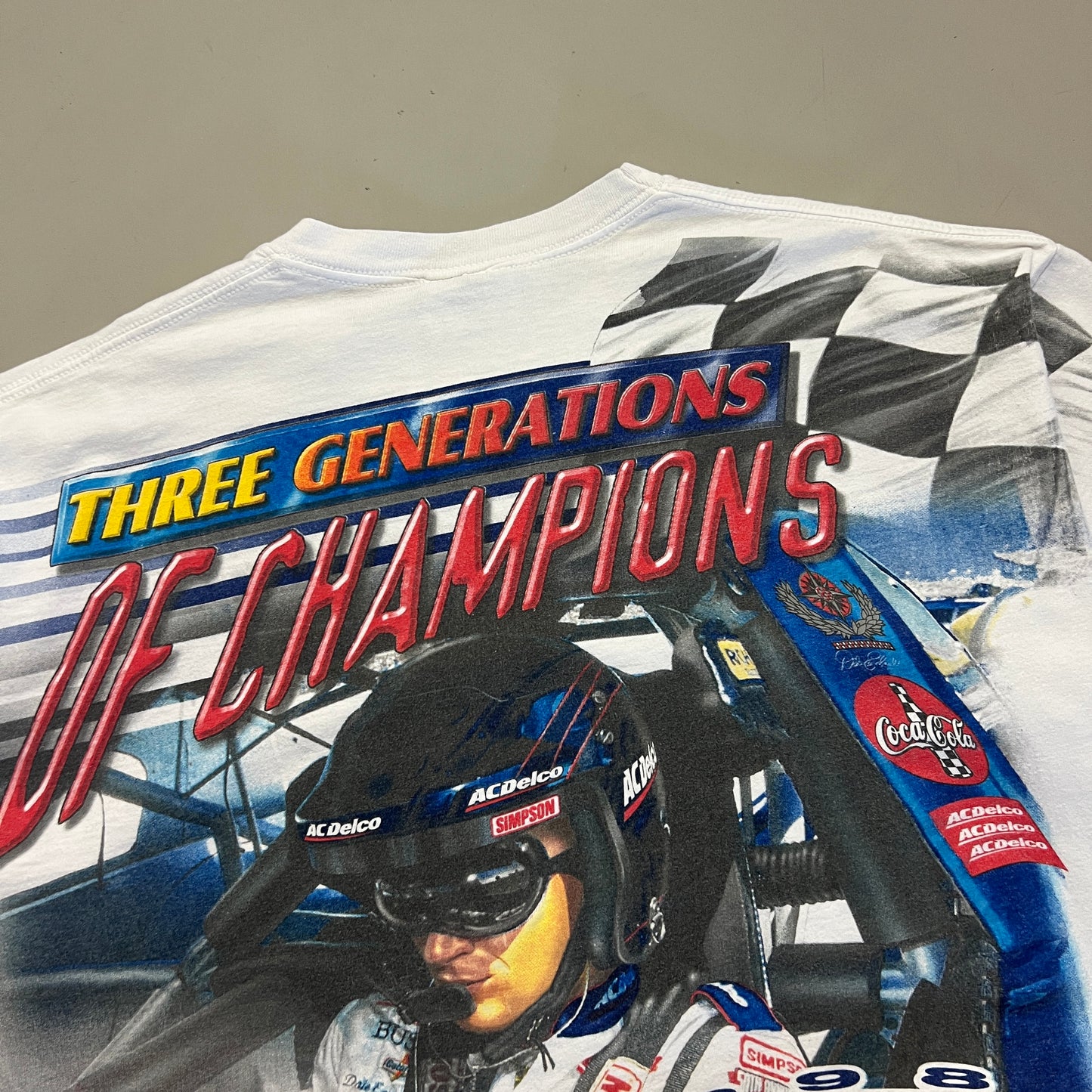 1999 Dale Earnhardt Jr. NASCAR Busch Series Champion All Over Print T-Shirt