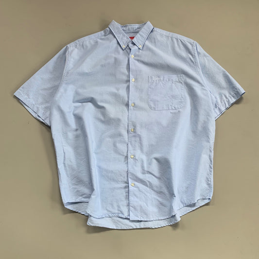 Large Supreme Blue Oxford Button Shirt