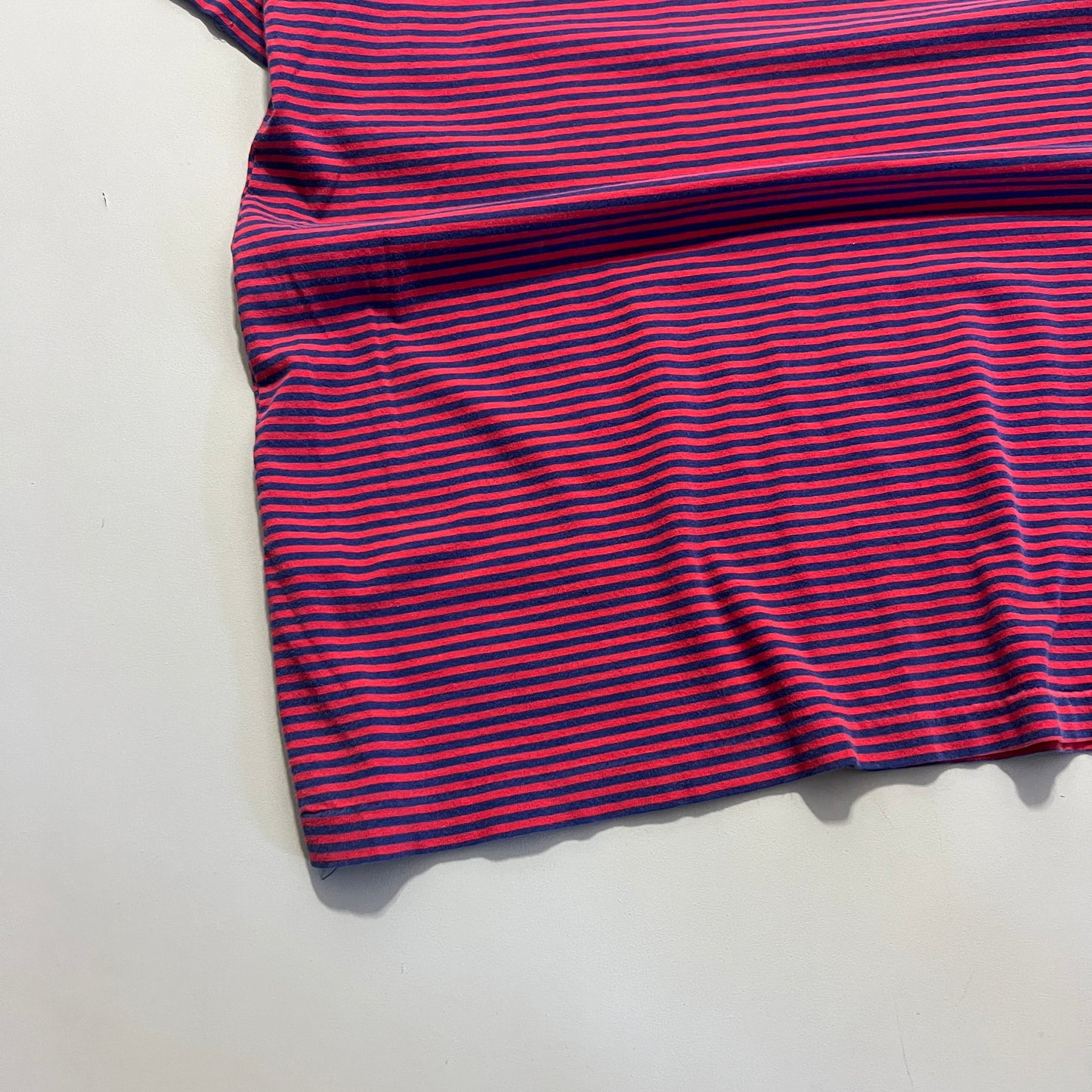 Polo Ralph Lauren Navy Red Striped V-Neck T-Shirt