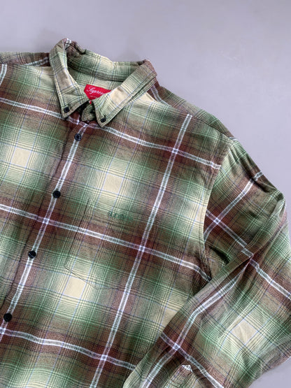 Large Supreme Shadow Plaid Flannel