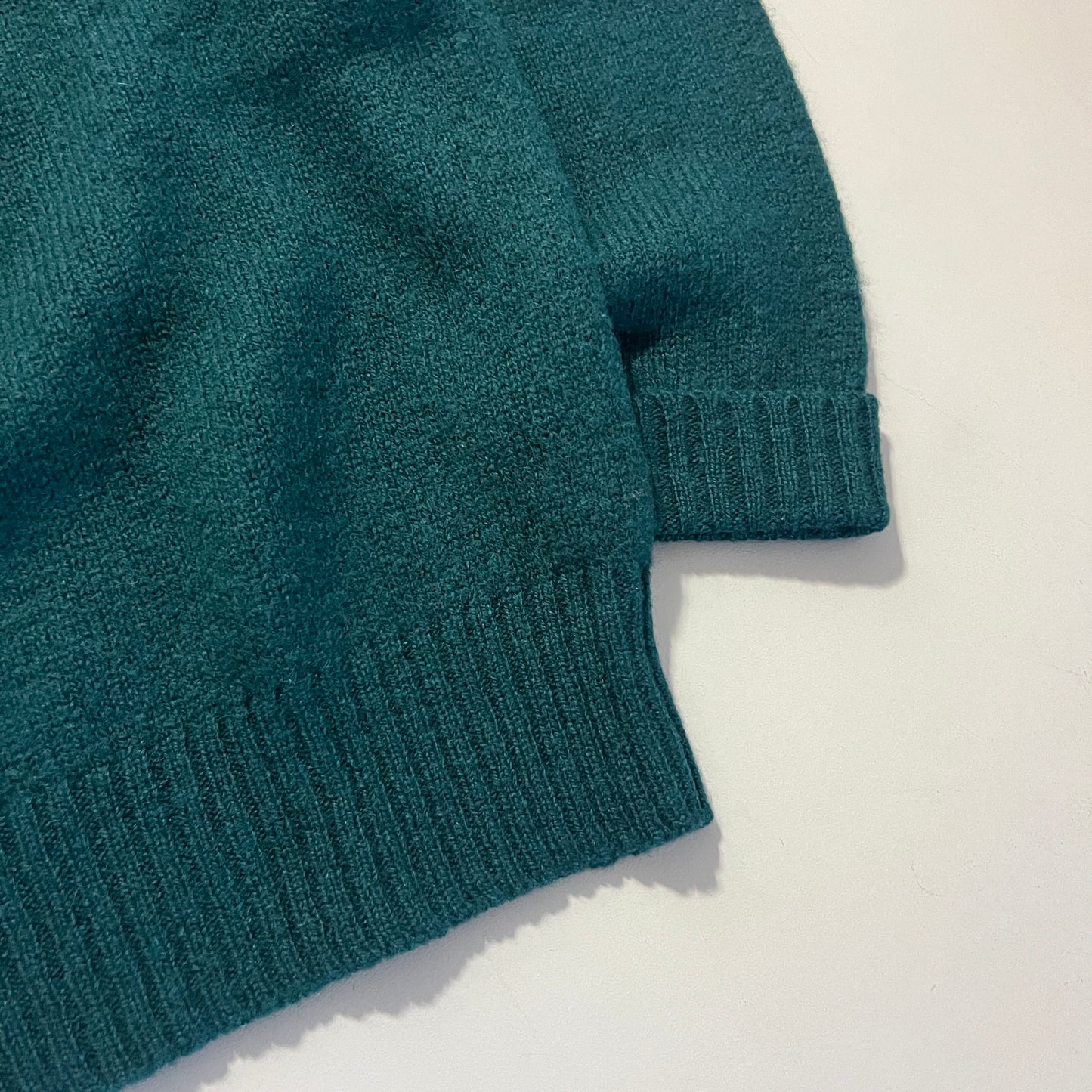 Early 2000s Polo Ralph Lauren Emerald Green Wool Sweater