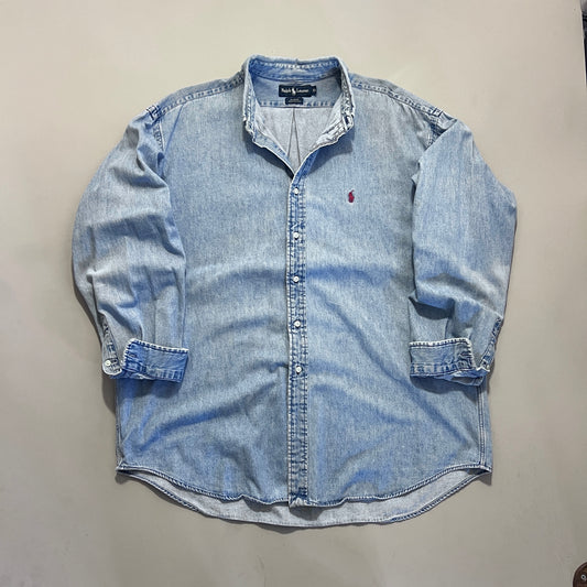 90s Ralph Lauren Blaire Denim Button Shirt