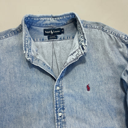90s Ralph Lauren Blaire Denim Button Shirt