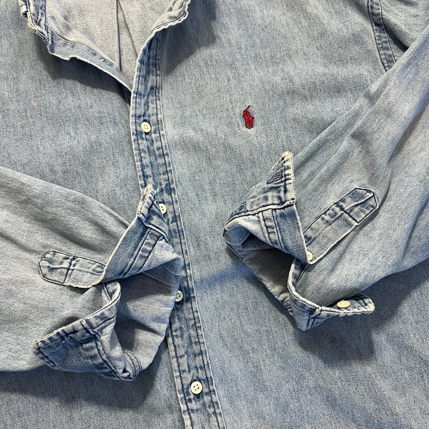90s Ralph Lauren Blaire Denim Button Shirt