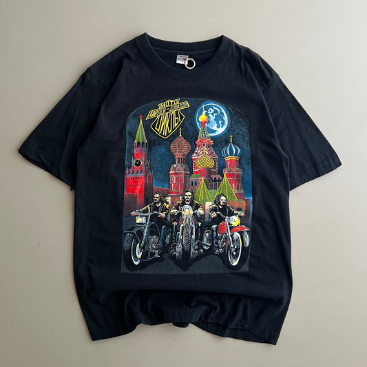Medium 90s Harley Davidson Russia T-shirt