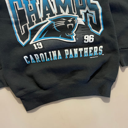 1996 Carolina Panthers Western Division Champs Crewneck Sweatshirt