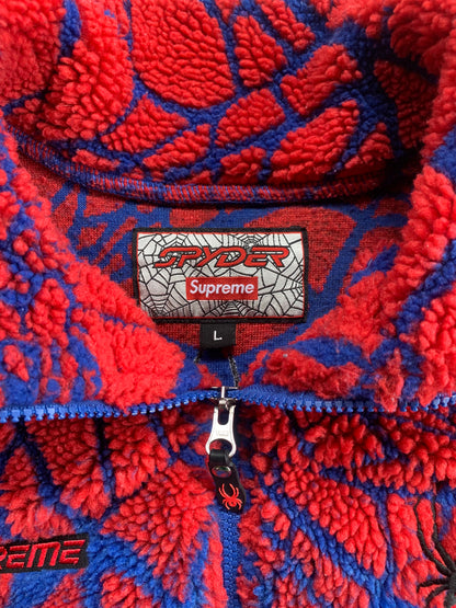 Large Supreme x Spyder Spider-Man Fleece