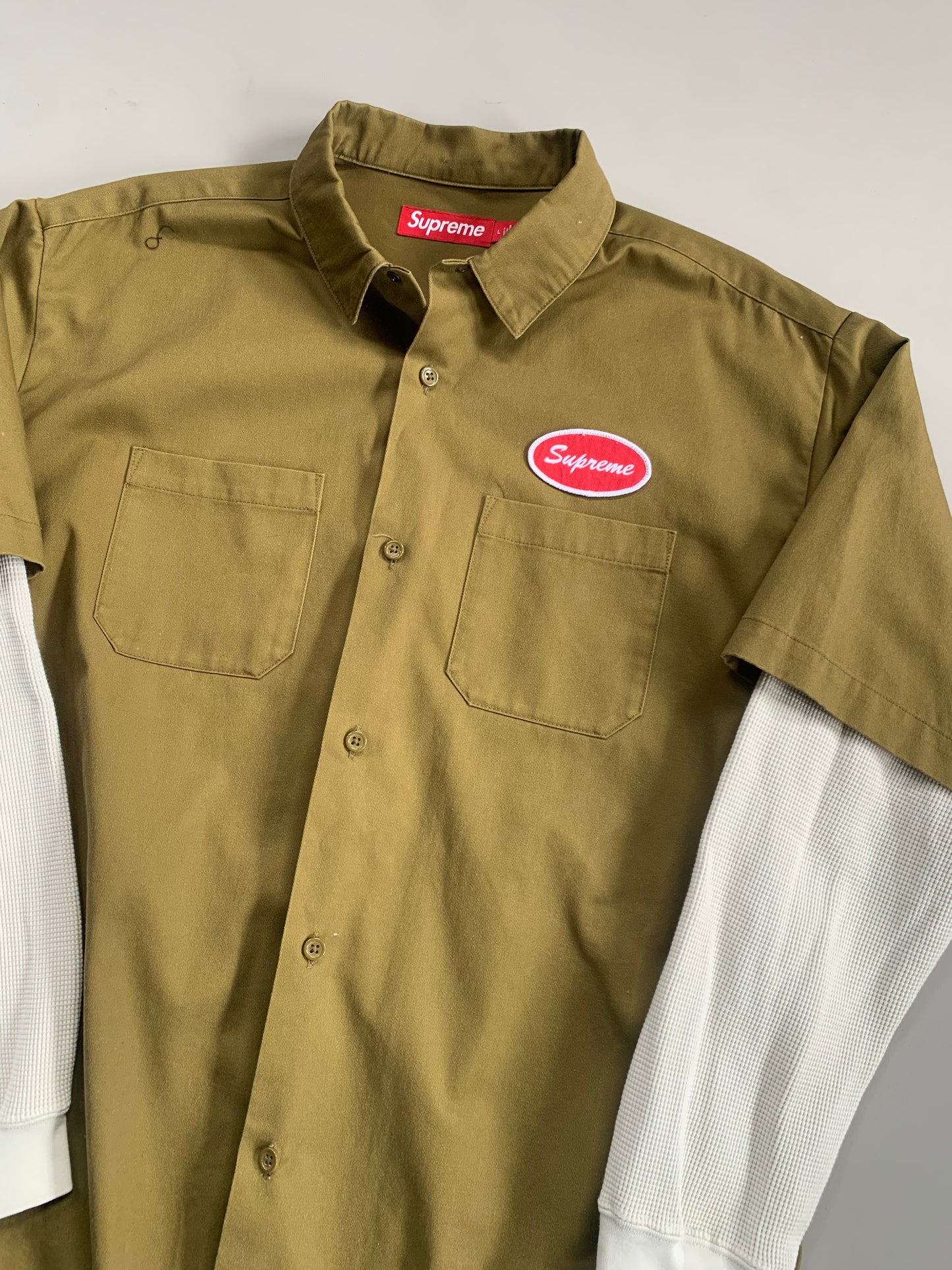 Large Supreme Thermal Work Shirt