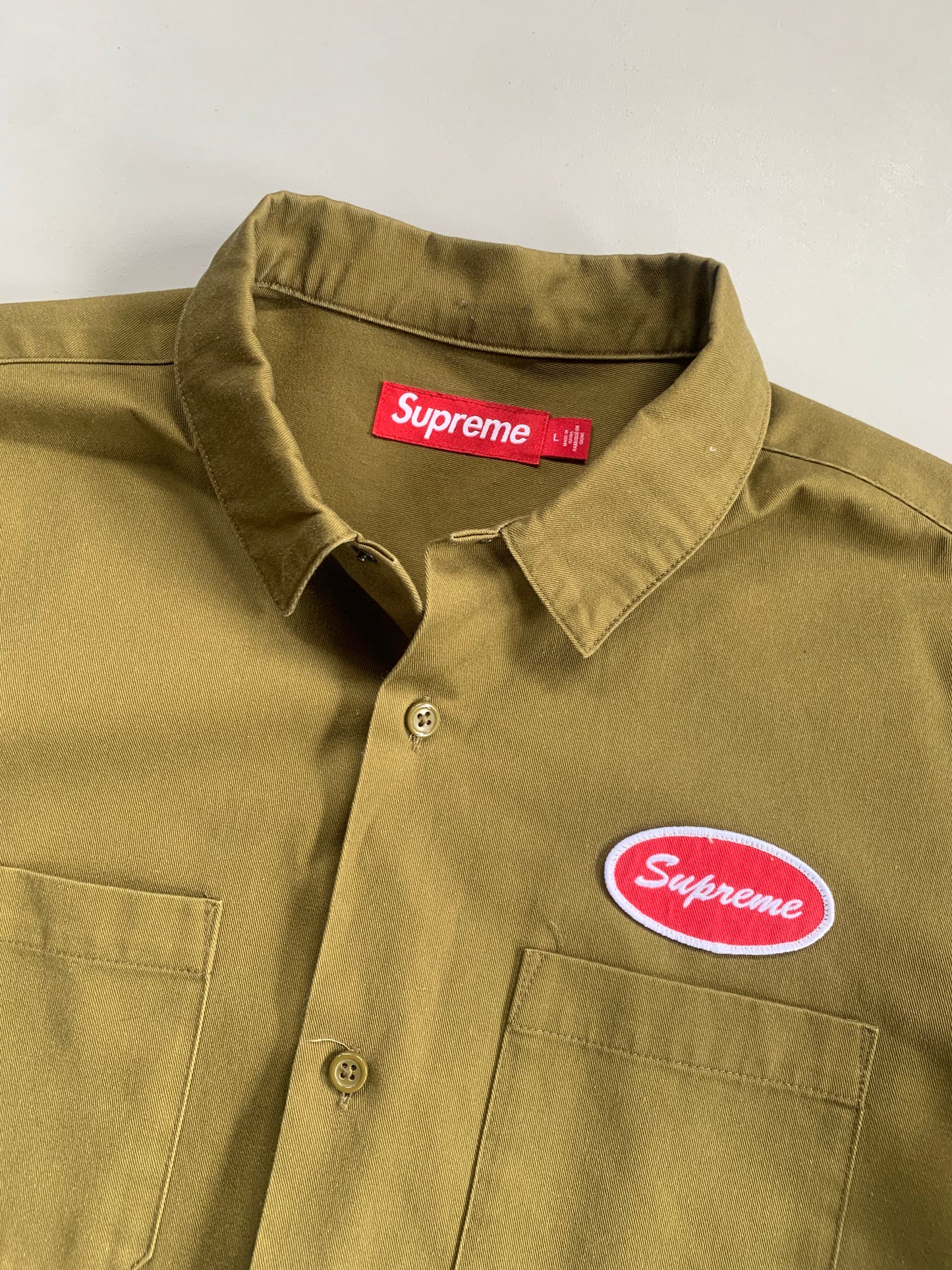 Large Supreme Thermal Work Shirt