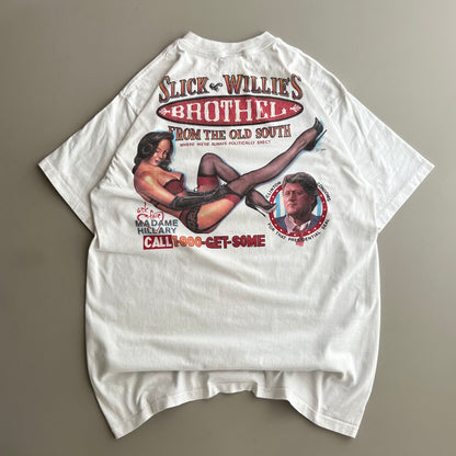 XL 90s Slick Willie Bill Clinton T-shirt