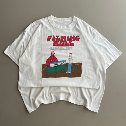 XL 2000s Fishing Hell T-shirt
