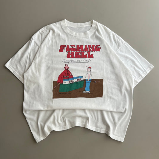 XL 2000s Fishing Hell T-shirt