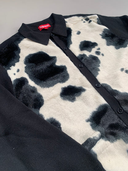 Large Supreme Cow Print Cardigan