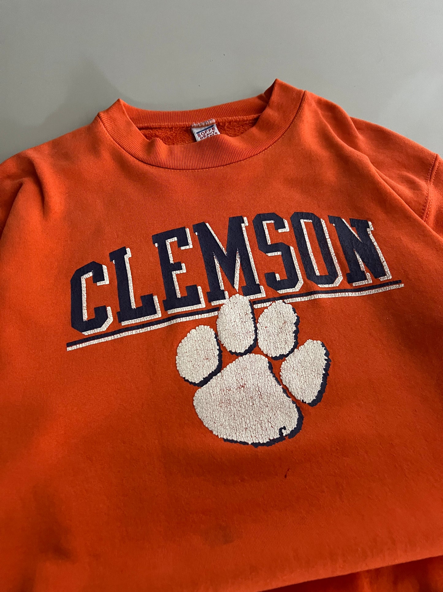 Large 90s Clemson University Sweatshirt