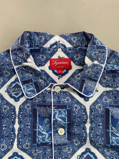 Large Supreme Regancy Pajama Shirt