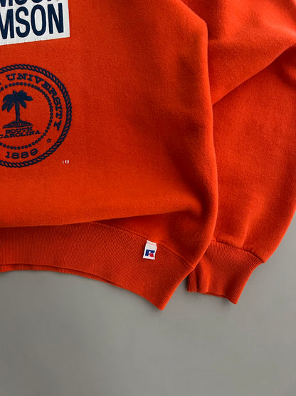 Large 90s Clemson University Russell Athletic Sweatshirt