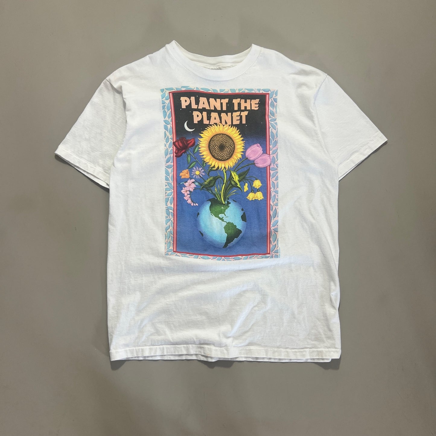 XL 1991 Plant The Planet T-shirt