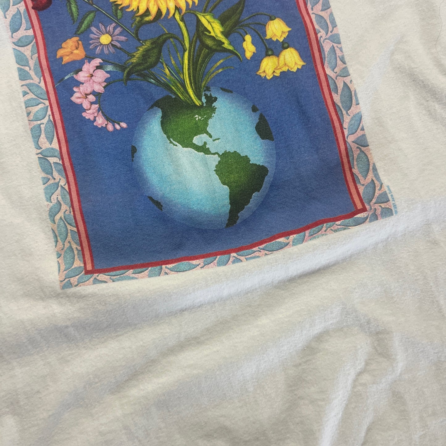XL 1991 Plant The Planet T-shirt