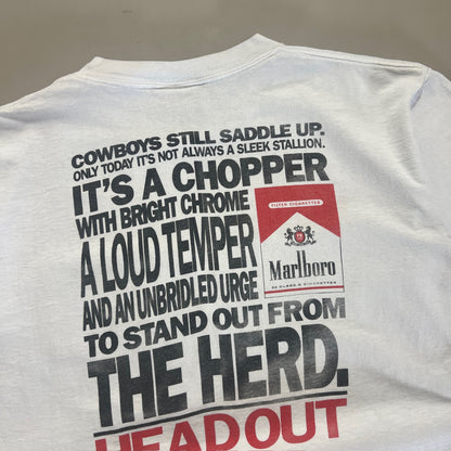 Large 1990s Marlboro Head Out T-shirt