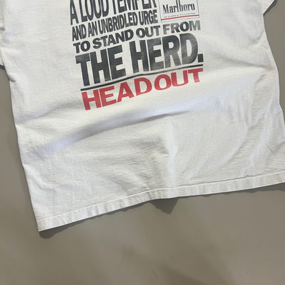 Large 1990s Marlboro Head Out T-shirt