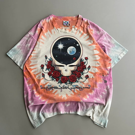 XL 1992 Heavily Distressed Grateful Dead Tye Dye T-shirt