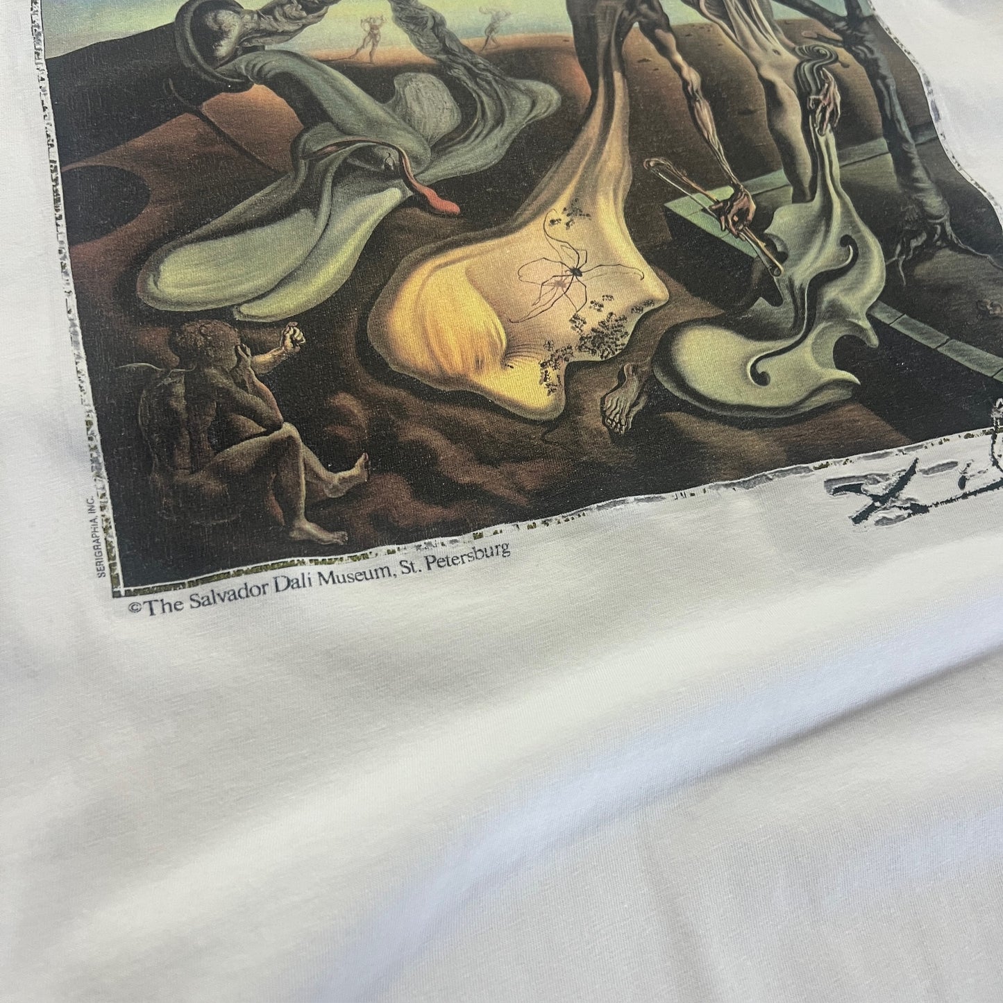 XL 1990s Salvador Dali Repaired Art T-shirt