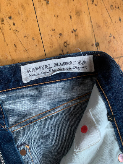 32x26 Kapital Indigo Selvedge Jeans