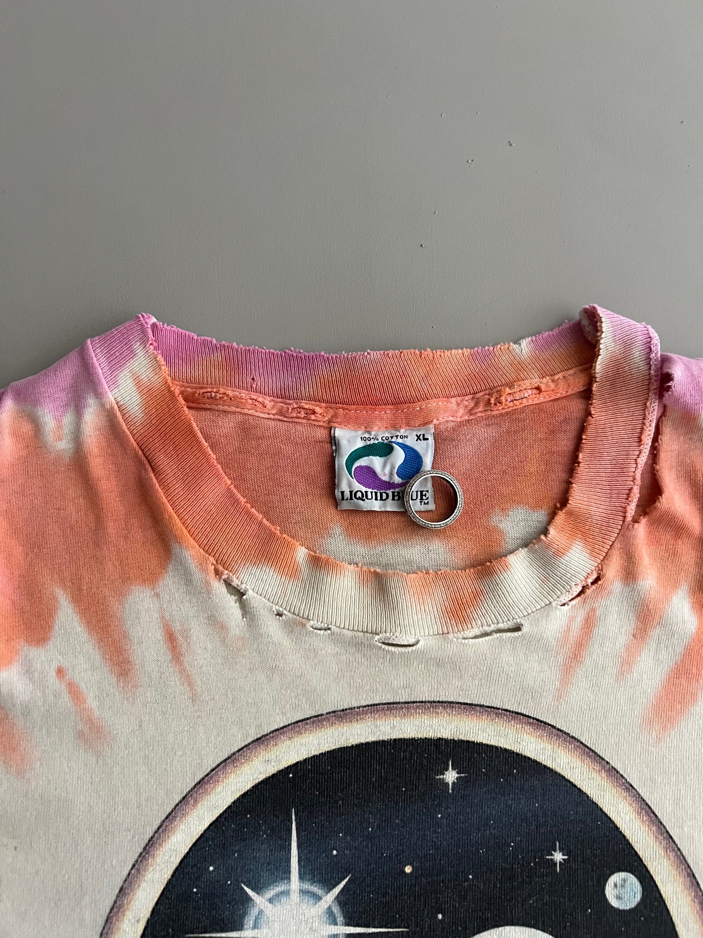 XL 1992 Heavily Distressed Grateful Dead Tye Dye T-shirt