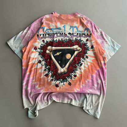 XL 1992 Heavily Distressed Grateful Dead Tye Dye T-shirt