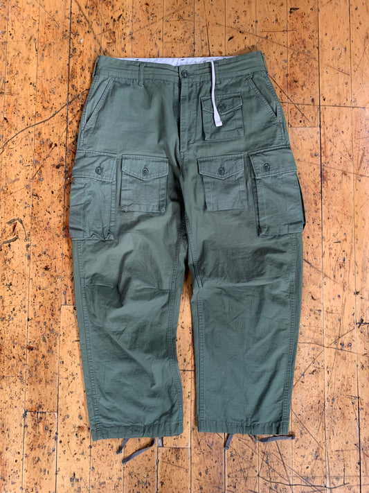 35x26 Olive Engineered Garments Rip Stop Pant