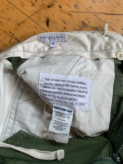 35x26 Olive Engineered Garments Rip Stop Pant