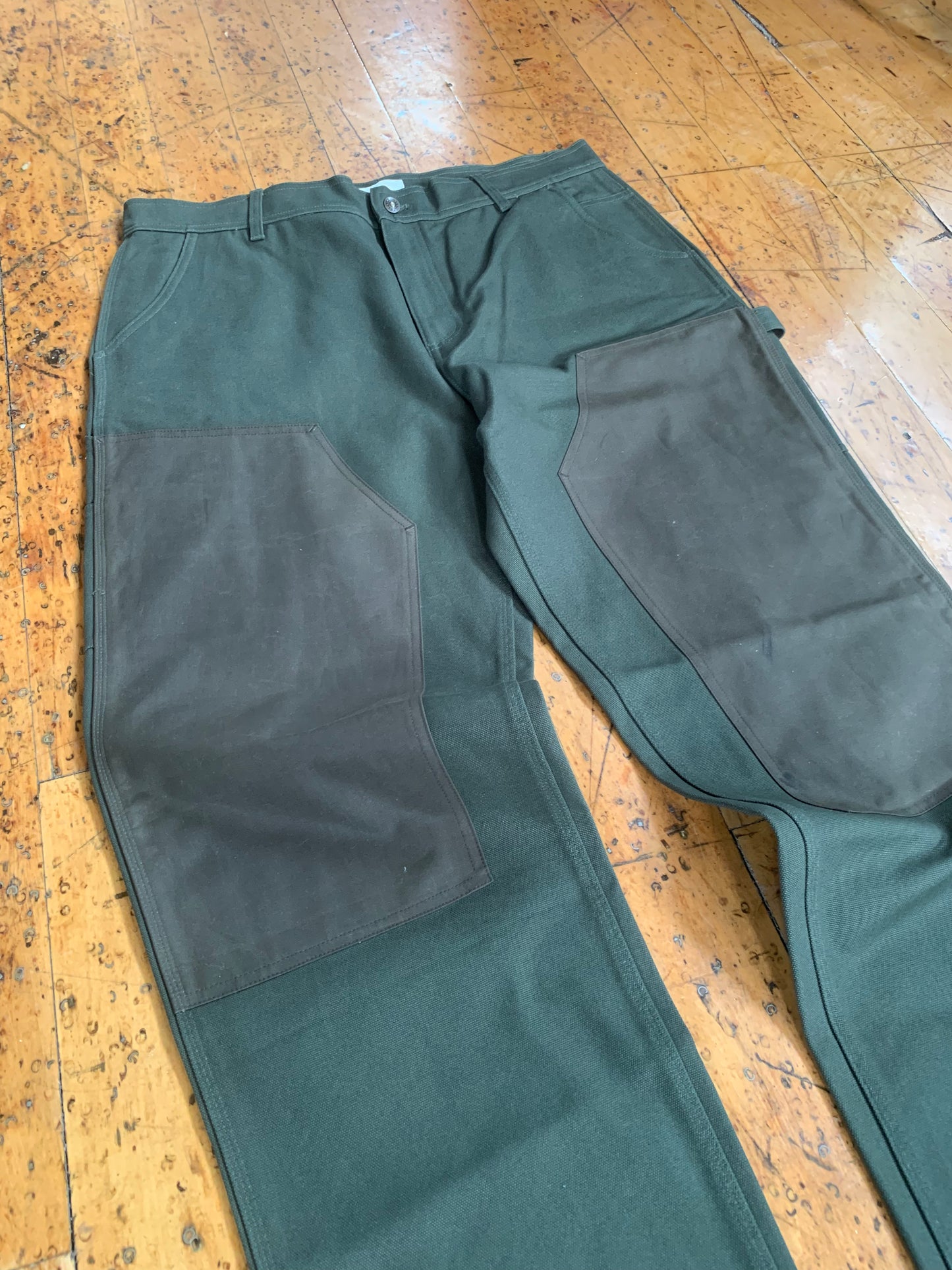 39x30.5 Aime Leon Dore Waxed Double Knee Pant