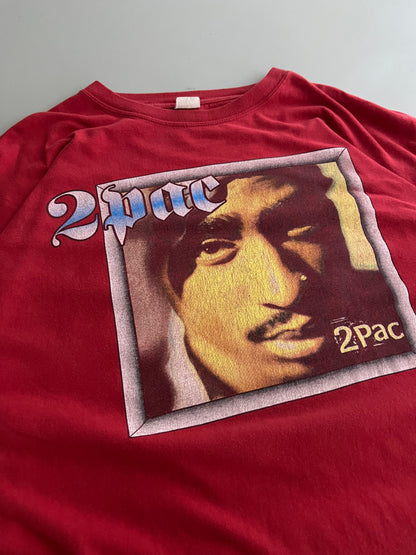 2XL 2000s 2Pac Rap T-shirt