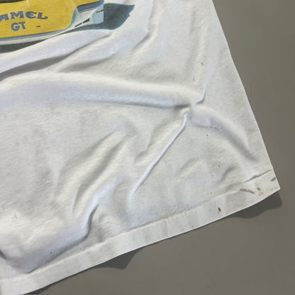Large 1990s Distressed Camel Smooth Charger T-shirt